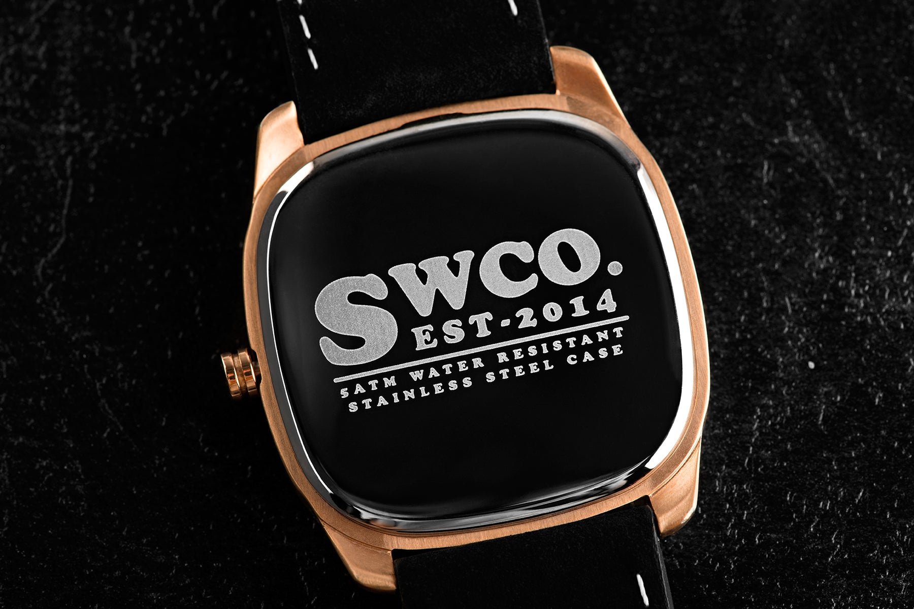 ICON Classic Watch - Silver Case/ Tan Leather Strap